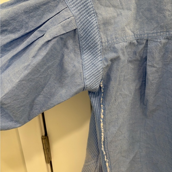 We The Free Cool and Clean Oversized Solid  Waffle Knit Button Down Size Small - Picture 15 of 16